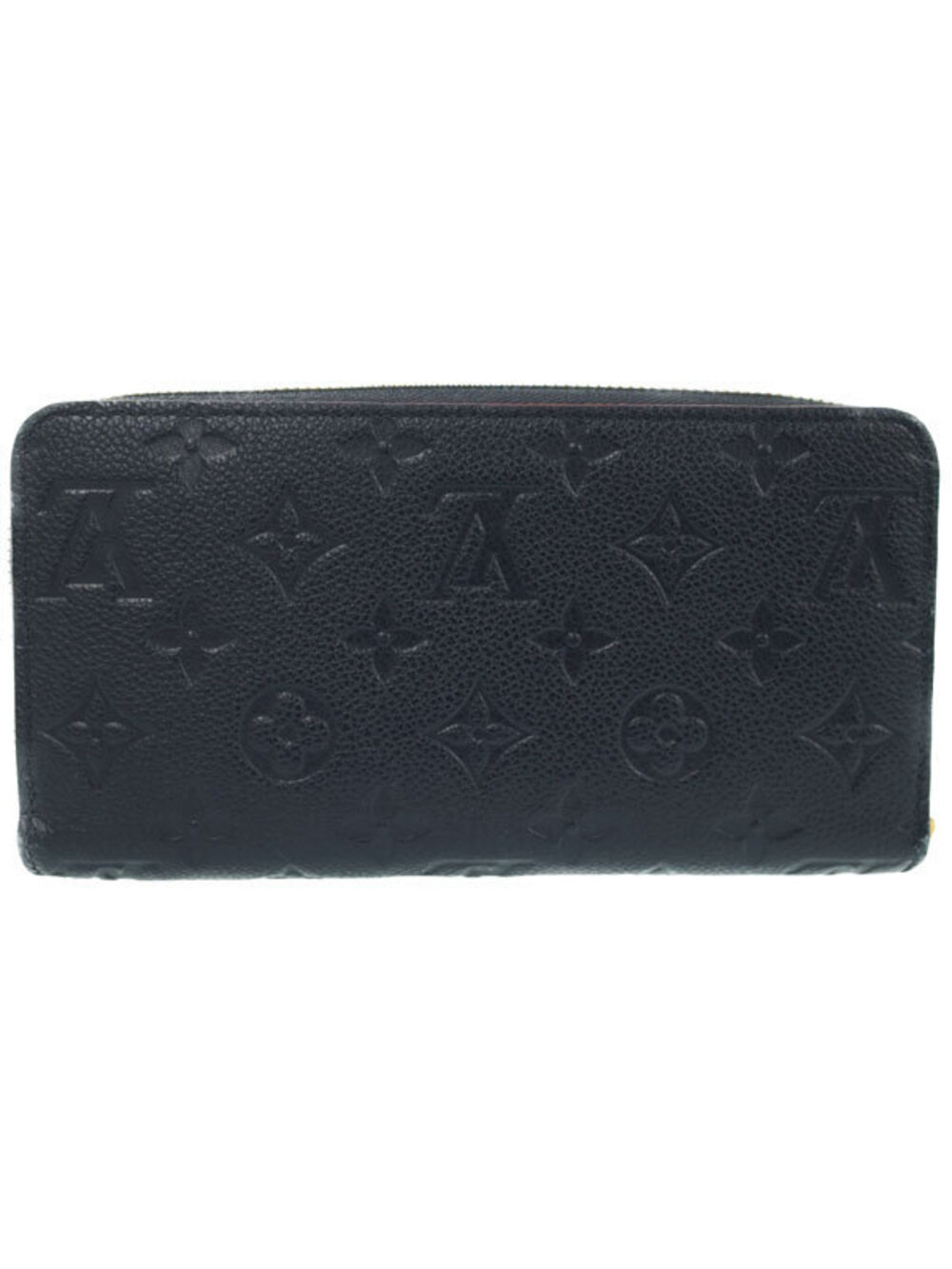 Louis Vuitton Wallet Zipper Zippy Round Empreinte Monogram Long Brown